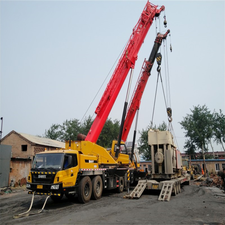 鄢陵附近大吊车出租|工地吊装设备租赁